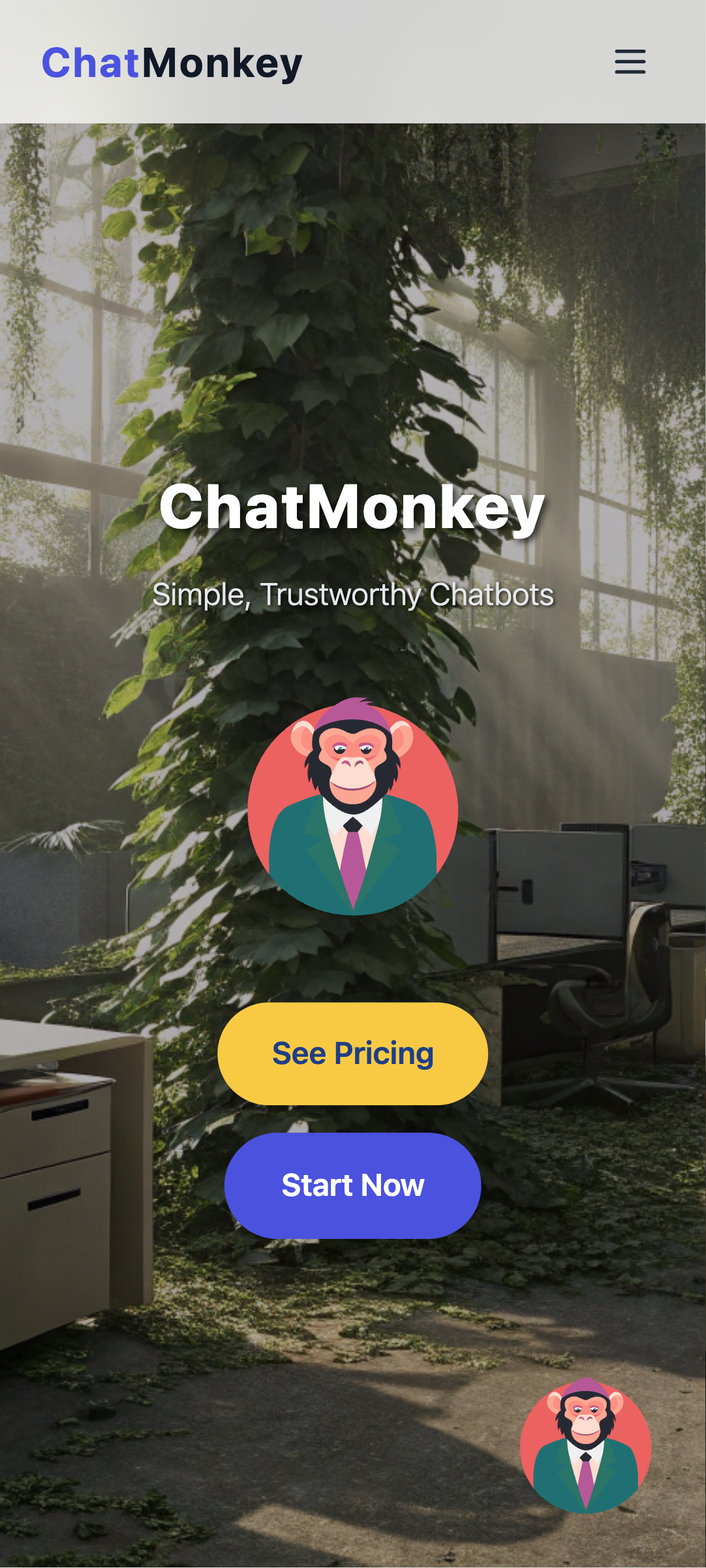 ChatMonkey app screenshot