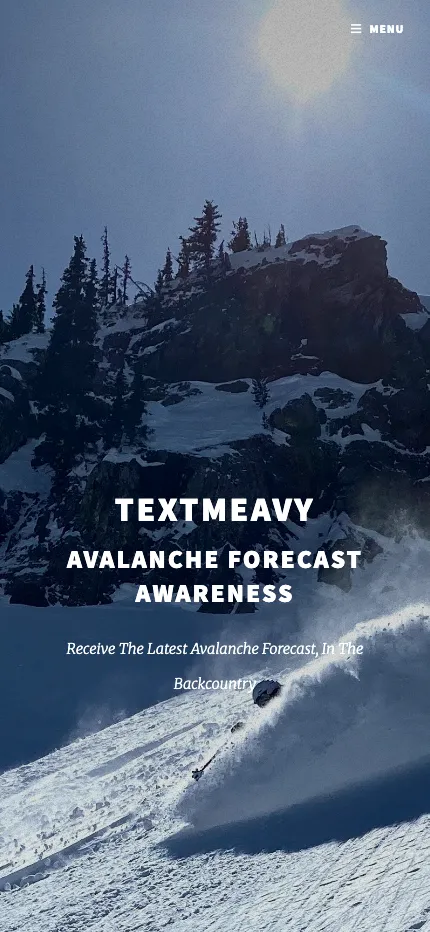 TextMeAvy Avalanche Forecasting Python Data Pipeline